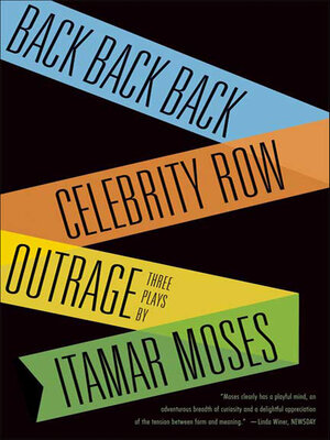 cover image of Back Back Back; Celebrity Row; Outrage